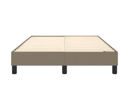 Lovos Rėmas Su Spyruoklėmis, Taupe Spalvos, 120X200cm Audinys