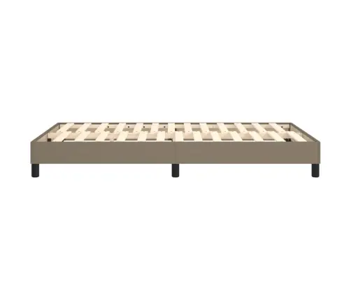 Lovos Rėmas Su Spyruoklėmis, Taupe Spalvos, 120X200cm Audinys