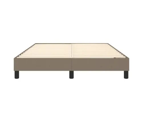 Lovos Rėmas Su Spyruoklėmis, Taupe Spalvos, 140X200cm Audinys