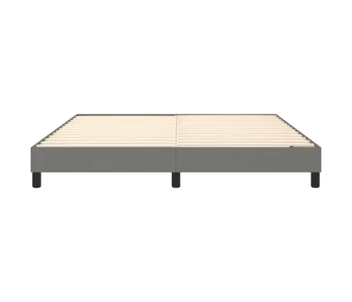 Lovos Rėmas Su Spyruoklėmis, Tamsiai Pilkas, 160X200cm Audinys