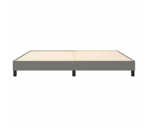 Lovos Rėmas Su Spyruoklėmis, Tamsiai Pilkas, 200X200cm Audinys