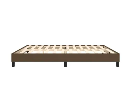 Vedrumadratsi Voodiraam, Tumepruun, 200 X 200 cm Kangas