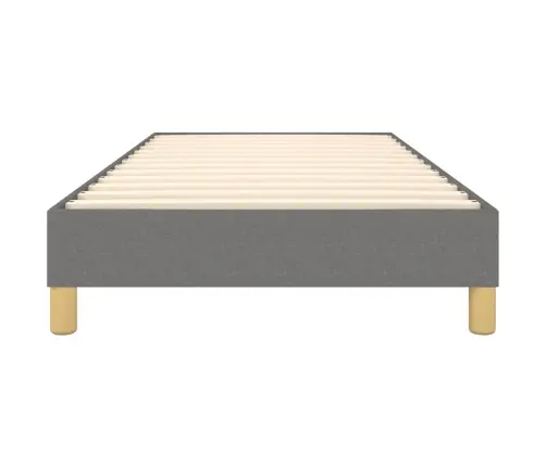 Gultas Rāmis Bez Matrača, Tumši Pelēks, 80X200 Cm, Audums Vidaxl