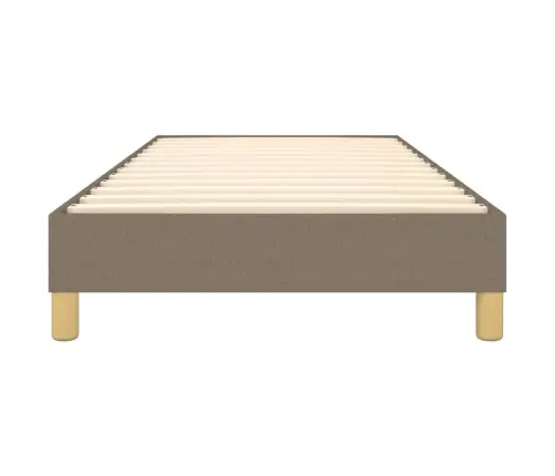 Lovos Rėmas Su Spyruoklėmis, Taupe, 90X190 cm Audinys