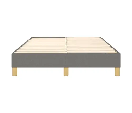 Lovos Rėmas Su Spyruoklėmis, Tamsiai Pilkas, 120X200cm Audinys