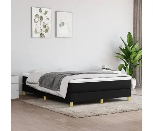 Lovos Rėmas Su Spyruoklėmis, Juodos Spalvos, 140X200cm Audinys