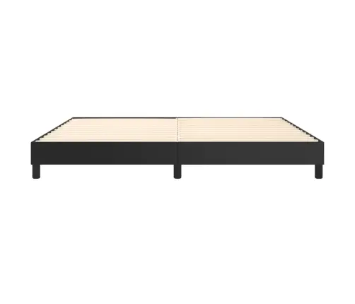 Vedrumadratsi Voodiraam, Must, 200X200 cm Kunstnahk