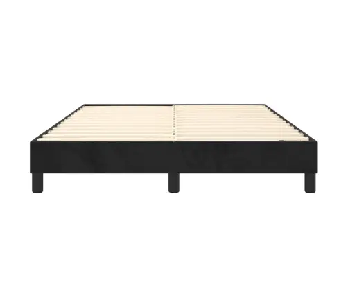 Vedrumadratsi Voodiraam, Must, 140X190 cm Samet