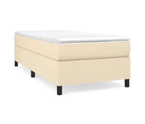 Vedrumadratsi Voodiraam , Kreemjas, 90X200cm Kangas