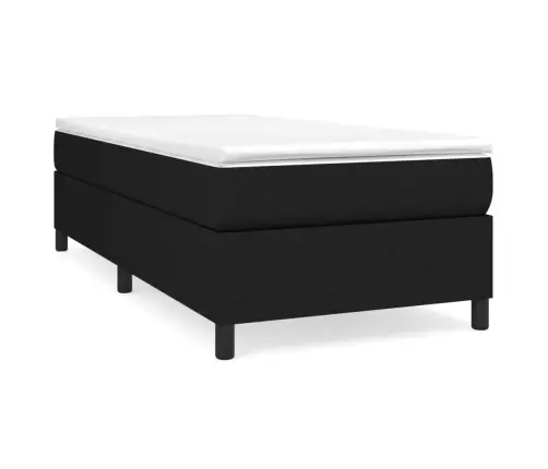 Lovos Rėmas Su Spyruoklėmis, Juodos Spalvos, 100X200cm Audinys