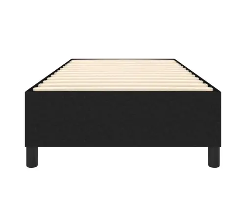 Lovos Rėmas Su Spyruoklėmis, Juodos Spalvos, 100X200cm Audinys