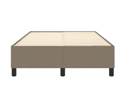 Lovos Rėmas Su Spyruoklėmis, Taupe Spalvos, 120X200cm Audinys