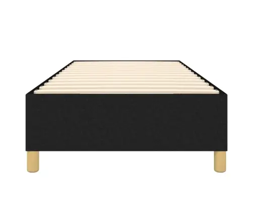 Lovos Rėmas Su Spyruoklėmis, Juodas, 80X200 cm Audinys