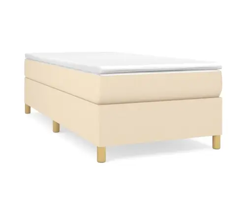 Vedrumadratsi Voodiraam , Kreemjas, 90X190cm Kangas