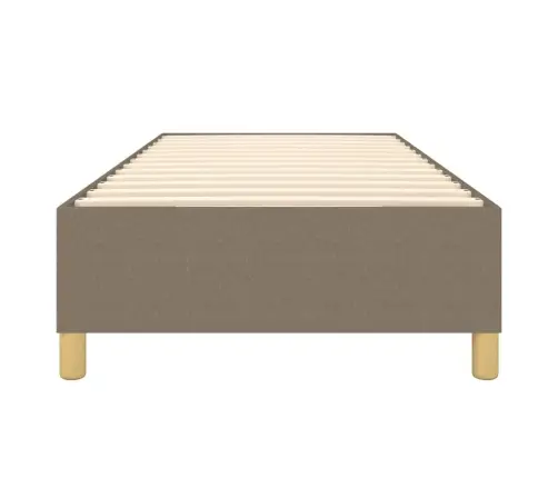 Lovos Rėmas Su Spyruoklėmis, Taupe, 90X200 cm Audinys