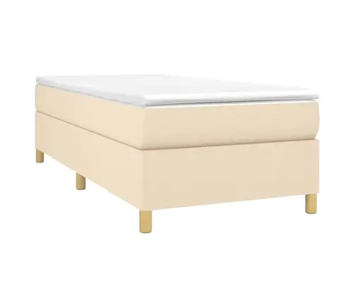 Vedrumadratsi Voodiraam , Kreemjas, 90X200cm Kangas