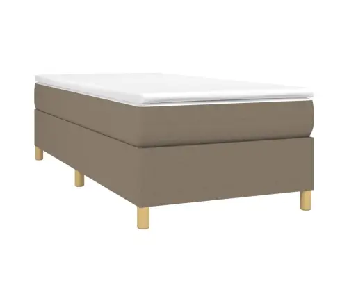 Vedrumadratsi Voodiraam Taupe 100X200 Cm Kangas