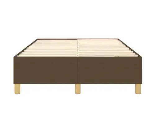 Vedrumadratsi Voodiraam Tumepruun 120X200 Cm Kangas