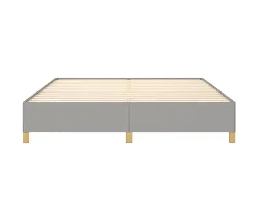 Lovos Rėmas Su Spyruoklėmis, Šviesiai Pilkas, 160X200cm Audinys