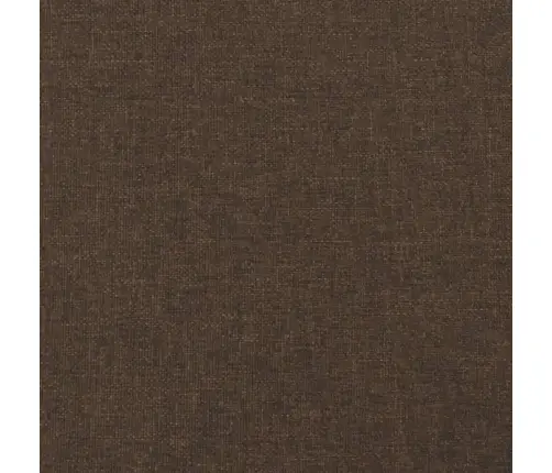 Gulta Bez Matrača, Tumši Brūns, 160X200 Cm, Audums Vidaxl