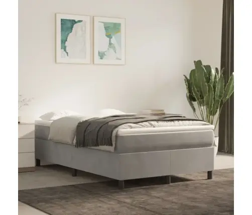 Vedrumadratsi Voodiraam, Helehall, 120X200 cm Samet