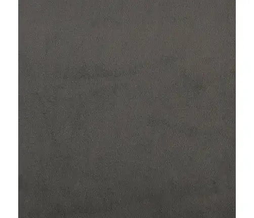 Gulta Bez Matrača, Tumši Pelēks, 180X200 Cm, Samts Vidaxl