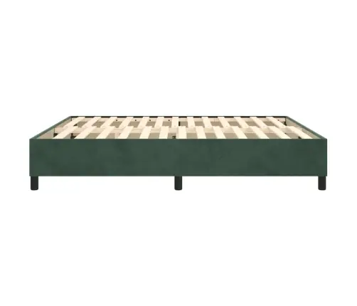 Vedrumadratsi Voodiraam Tumeroheline 180X200 Cm Samet