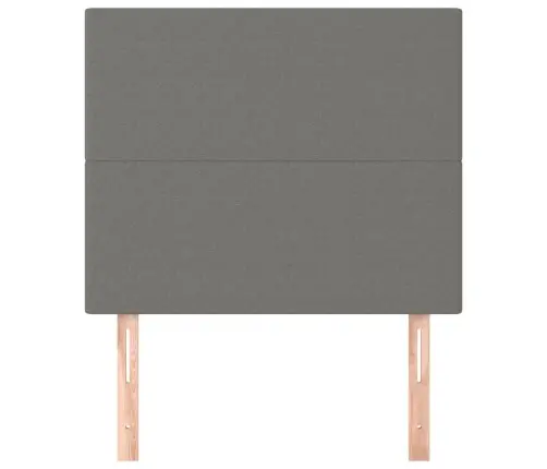 Galvūgalis, Tamsiai Pilkas, 90X5X118/128 cm Audinys