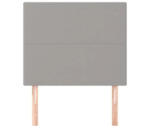 Galvūgalis, Šviesiai Pilkas, 100X5X118/128 cm Audinys