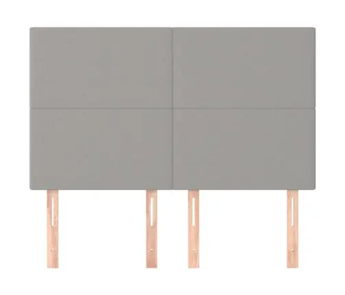 Galvūgalis, Šviesiai Pilkas, 144X5X118/128 cm Audinys