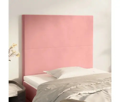 Peatsiplaat, Roosa, 80 X 5 X 118/128 cm Samet