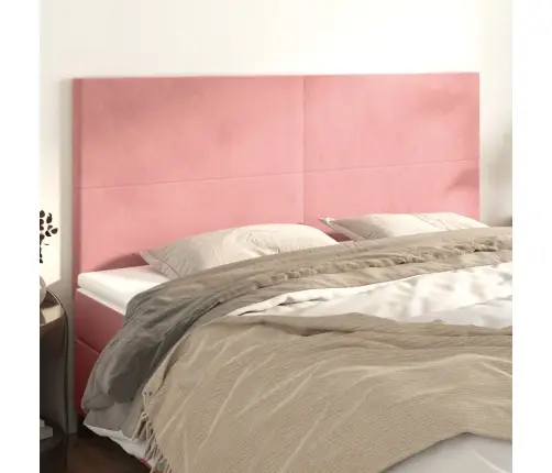 Peatsiplaat, Roosa, 180 X 5 X 118/128 cm Samet