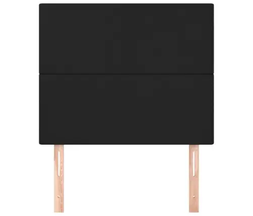 Peatsiplaat, Must, 90 X 5 X 118/128 cm Kunstnahk