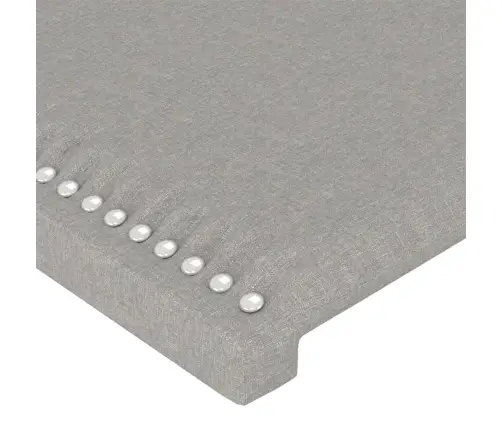 Voodipeatsid 4 Tk, Helehall, 100X5X78/88 cm Kangas