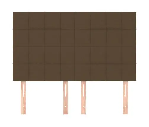 Galvūgalis, Tamsiai Rudas, 144X5X118/128 cm Audinys