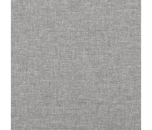 Gultas Galvgaļi, 4 Gab., 100X5X78/88 Cm, Gaiši Pelēks Audums Vidaxl