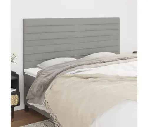 Voodipeatsid 4 Tk, Helehall, 90X5X78/88 cm Kangas