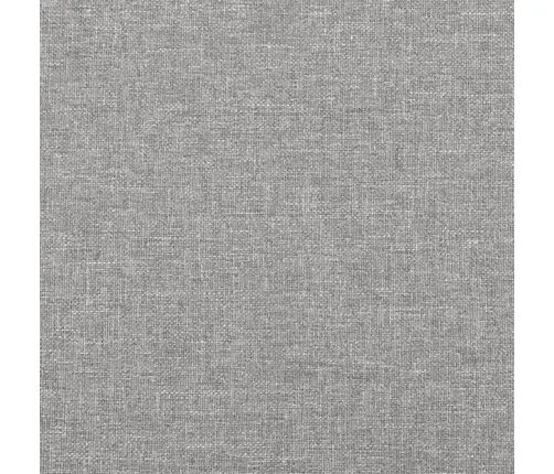 Gultas Galvgaļi, 4 Gab., 100X5X78/88 Cm, Gaiši Pelēks Audums Vidaxl