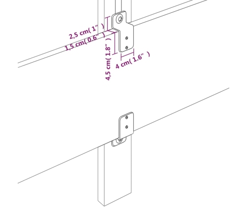 Voodipeatsid 2 Tk, Tumesinine, 90X5X78/88 cm Samet