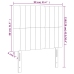 Voodipeatsid 2 Tk, Tumesinine, 90X5X78/88 cm Samet