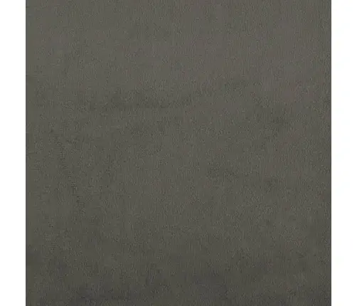 Galvūgalis, Tamsiai Pilkas, 160X5X118/128 cm Aksomas