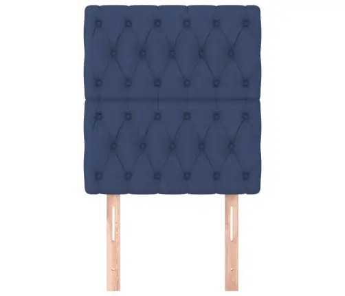 Galvūgalis, Mėlynas, 80X7X118/128 cm Audinys