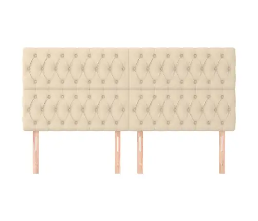 Peatsikate, Kreemjasvalge, 200 X 7 X 118/128 cm Kangas