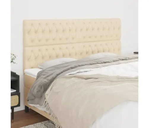 Peatsikate, Kreemjasvalge, 200 X 7 X 118/128 cm Kangas