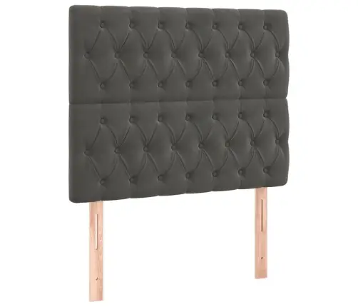 Peatsiplaat, Tumehall, 90 X 7 X 118/128 cm Samet