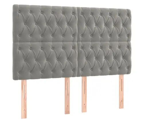 Peatsiplaat, Helehall, 144 X 7 X 118/128 cm Samet Peatsiplaat, Helehall, 144 X 7 X 118/128 cm Samet