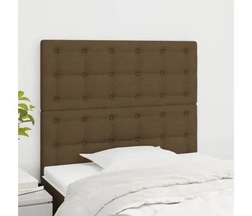 Galvūgalis, Tamsiai Rudas, 80X5X118/128 cm Audinys