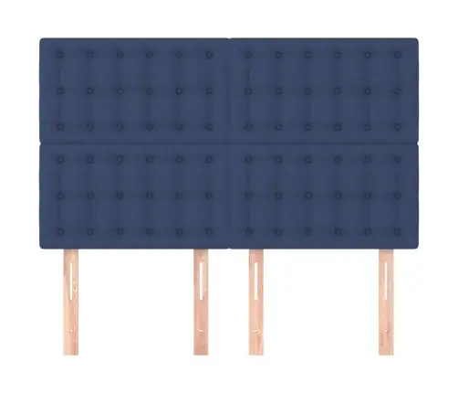 Galvgalis, Zils, 144X5X118/128 Cm, Audums Vidaxl