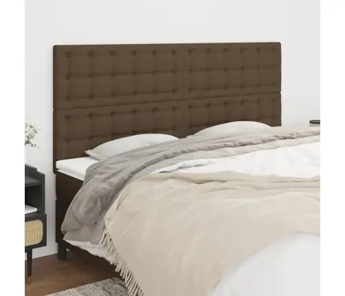 Galvūgalis, Tamsiai Rudas, 180X5X118/128 cm Audinys