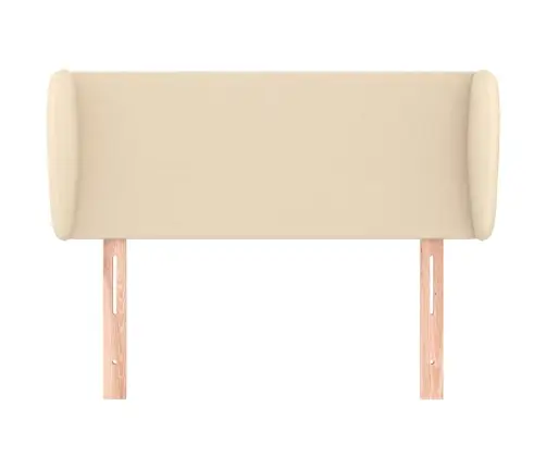 Voodipeats Servadega, Kreemjas, 93 X 23 X 78/88 cm Kangas